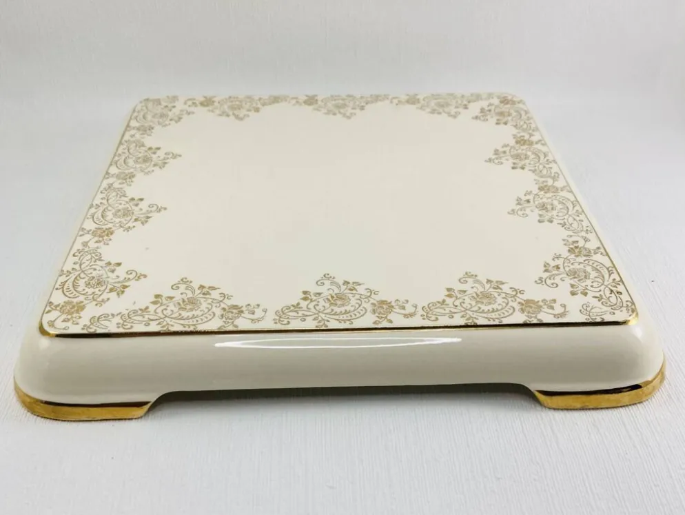 Dessous de Plat / Bouteilles Villeroy & Boch Doré Mettlach Sarre 47-56