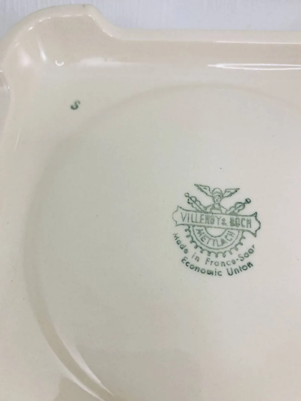 Dessous de Plat / Bouteilles Villeroy & Boch Doré Mettlach Sarre 47-56