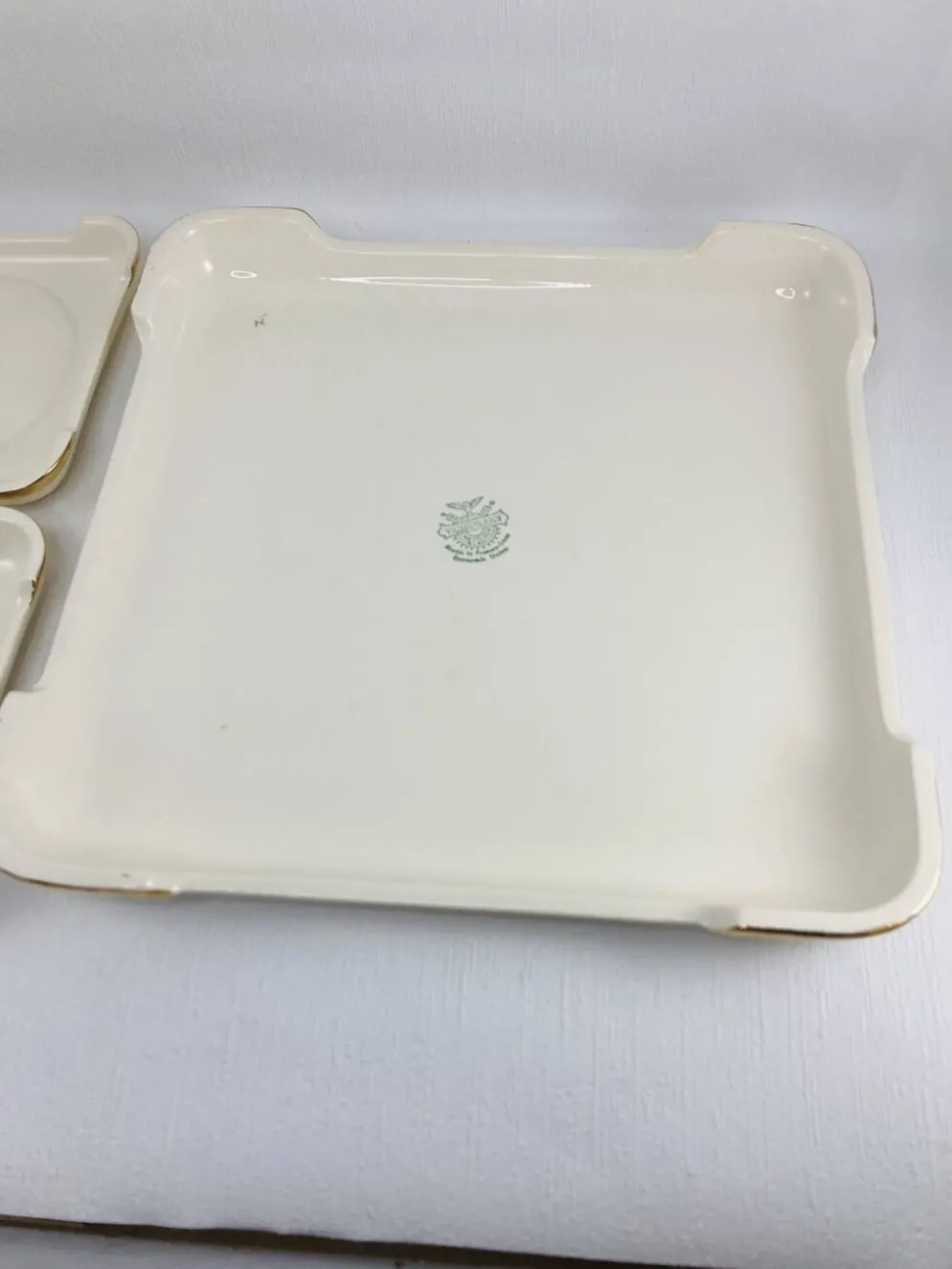 Dessous de Plat / Bouteilles Villeroy & Boch Doré Mettlach Sarre 47-56