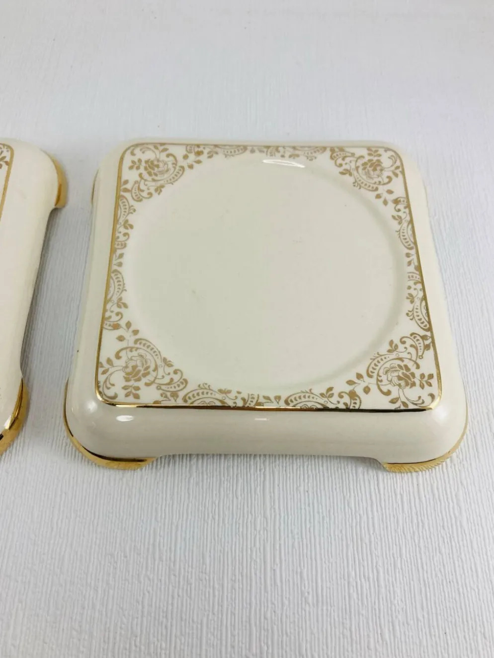 Dessous de Plat / Bouteilles Villeroy & Boch Doré Mettlach Sarre 47-56