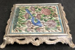 Dessous de plat carreau céramique XIXème