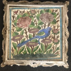 Dessous de plat carreau céramique XIXème