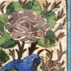 Dessous de plat carreau céramique XIXème