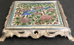 Dessous de plat carreau céramique XIXème