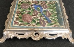 Dessous de plat carreau céramique XIXème