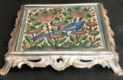 Dessous de plat carreau céramique XIXème