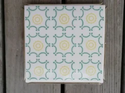 Dessous de plat carreau faïence