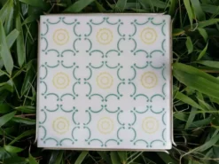 Dessous de plat carreau faïence