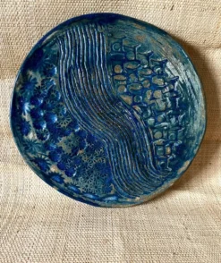Dessous de plat céramique, années 70
