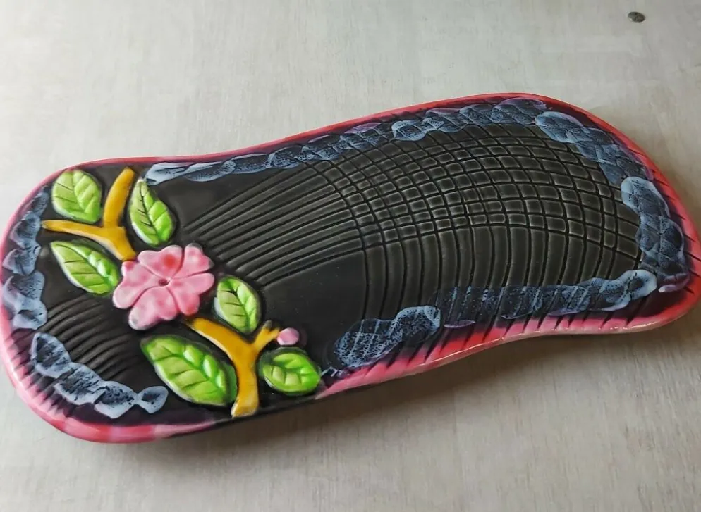 Dessous de plat, céramique de Vallauris, vintage