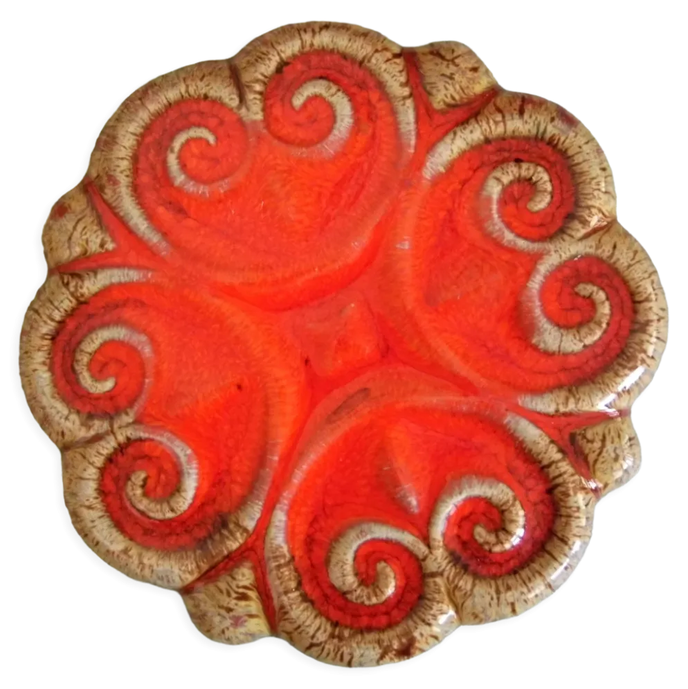 Dessous de plat, céramique Vallauris Vintage