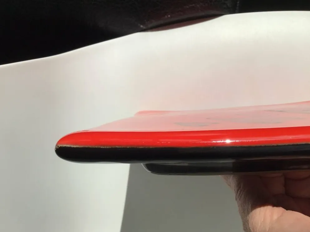 Dessous de plat cœur rouge