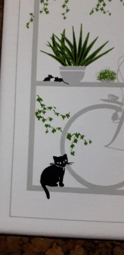 Dessous de plat décoratif en céramique et liège