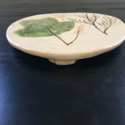 Dessous de plat décor feuilles