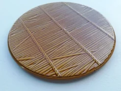 Dessous de plat décor paille