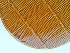 Dessous de plat décor paille