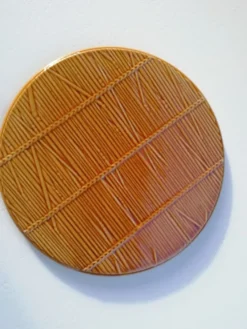 Dessous de plat décor paille