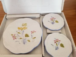 dessous de plat + 2 dessous de bouteille