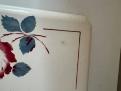 Dessous de plat en céramique Badonviller fleurs