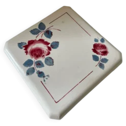 Dessous de plat en céramique Badonviller fleurs