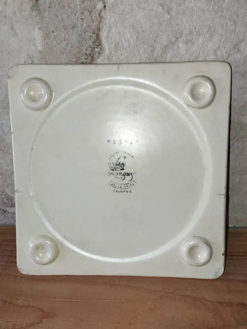 Dessous de plat en céramique émaillée Longwy – fabrication française
