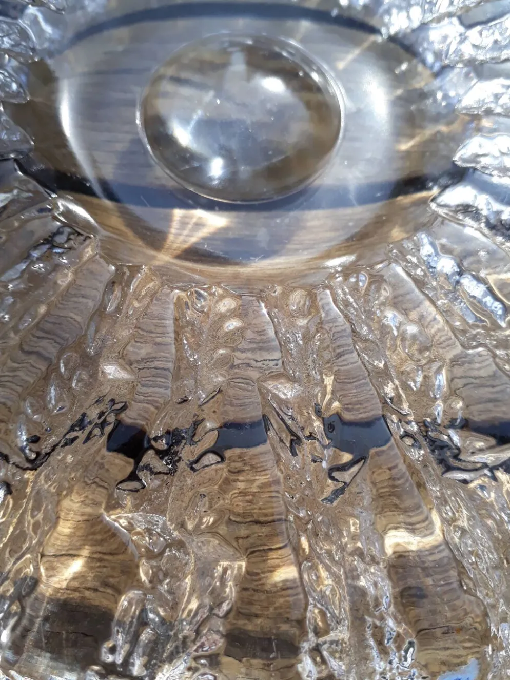 Dessous de plat en cristal