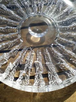 Dessous de plat en cristal