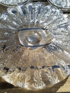 Dessous de plat en cristal