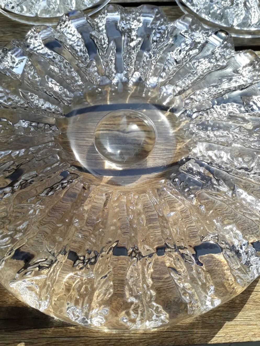 Dessous de plat en cristal