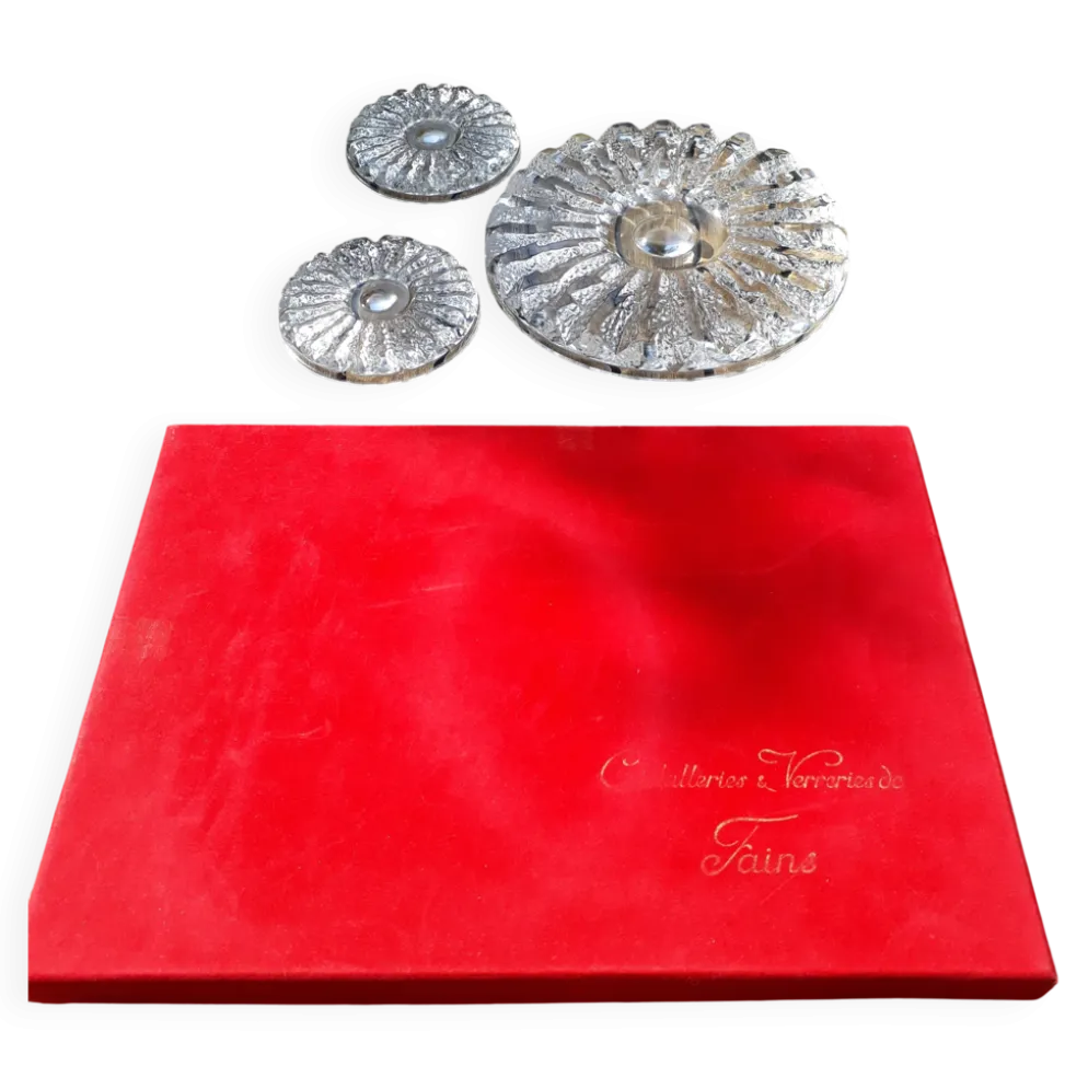 Dessous de plat en cristal