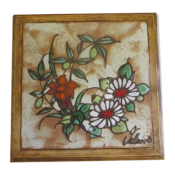 Dessous de plat en faïence
