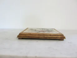 Dessous de plat en faïence