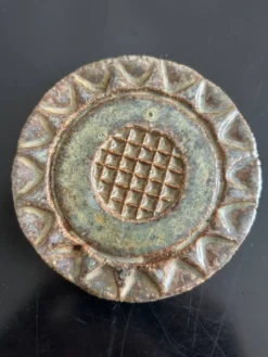 dessous de plat en grés 1970