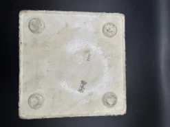 Dessous de plat en émaux cloisonnés de Longwy - décor faisan