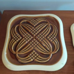 dessous de plat et bouteilles Verceram 1950