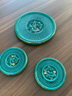 Dessous de plat et de bouteilles art Deco