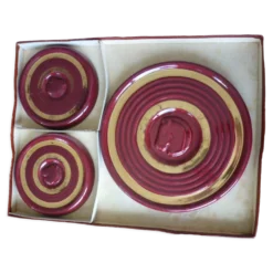 Dessous de plat et de bouteilles art déco des années 30