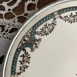 Dessous de plat faïence Sarreguemines Dubarry