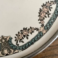 Dessous de plat faïence Sarreguemines Dubarry