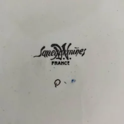 Dessous de plat faïence Sarreguemines Dubarry