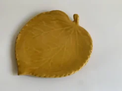 Dessous de plat feuille céramique