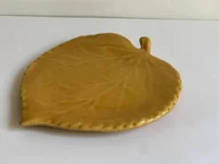 Dessous de plat feuille céramique