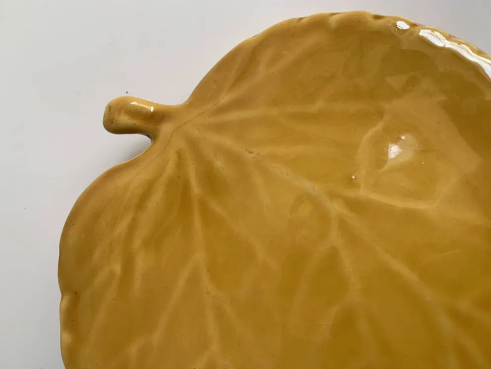 Dessous de plat feuille céramique