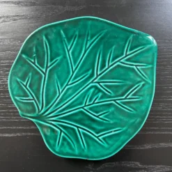 Dessous de plat feuille verte