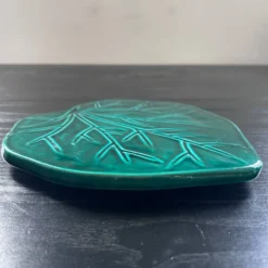 Dessous de plat feuille verte