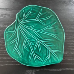 Dessous de plat feuille verte