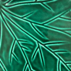 Dessous de plat feuille verte