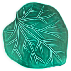 Dessous de plat feuille verte