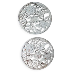 2 dessous de plat fonte