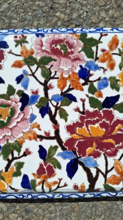 Dessous de plat Gien modèle pivoine